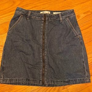 Ultra High-Rise Denim Skirt